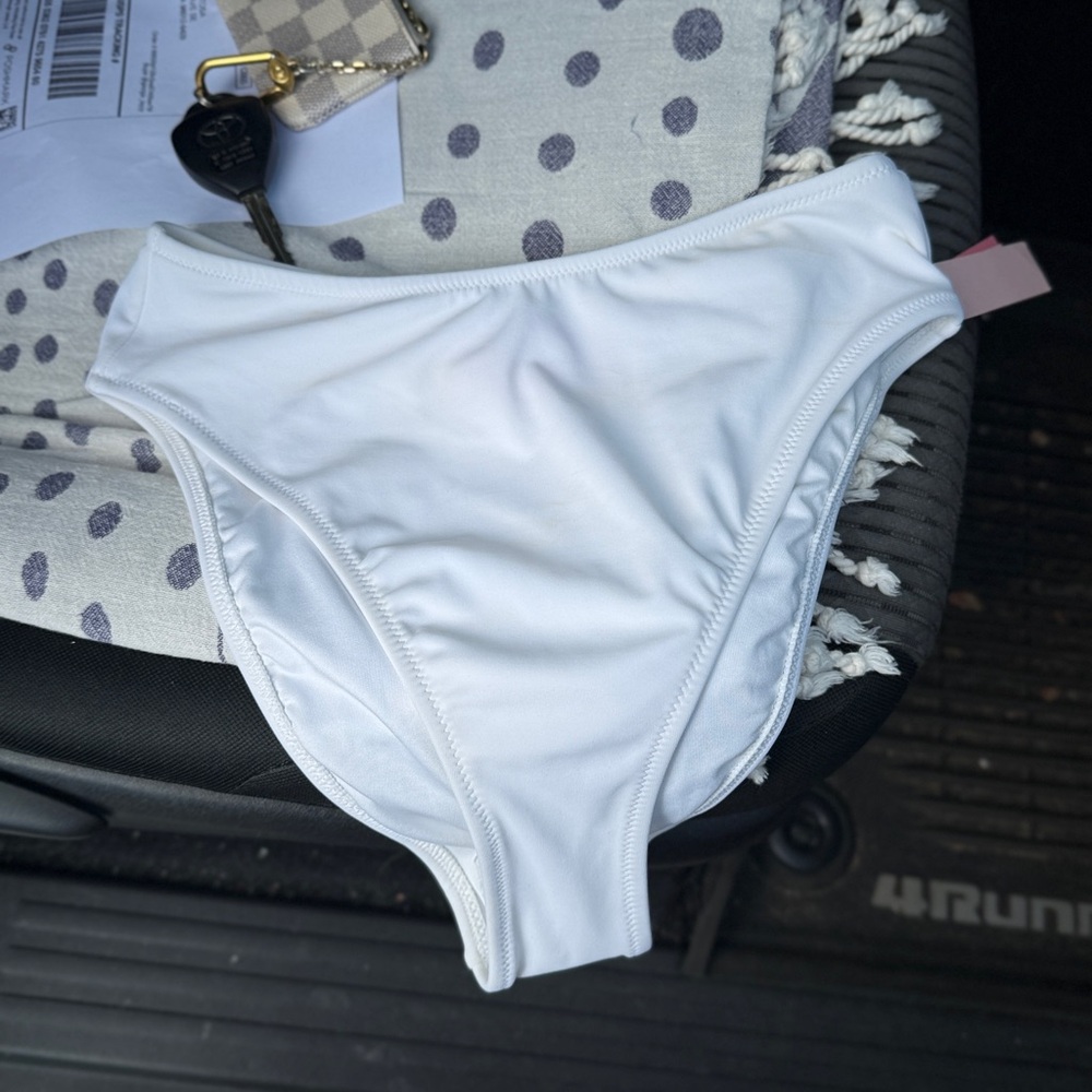 Victoria's Secret White Bikini Bottom